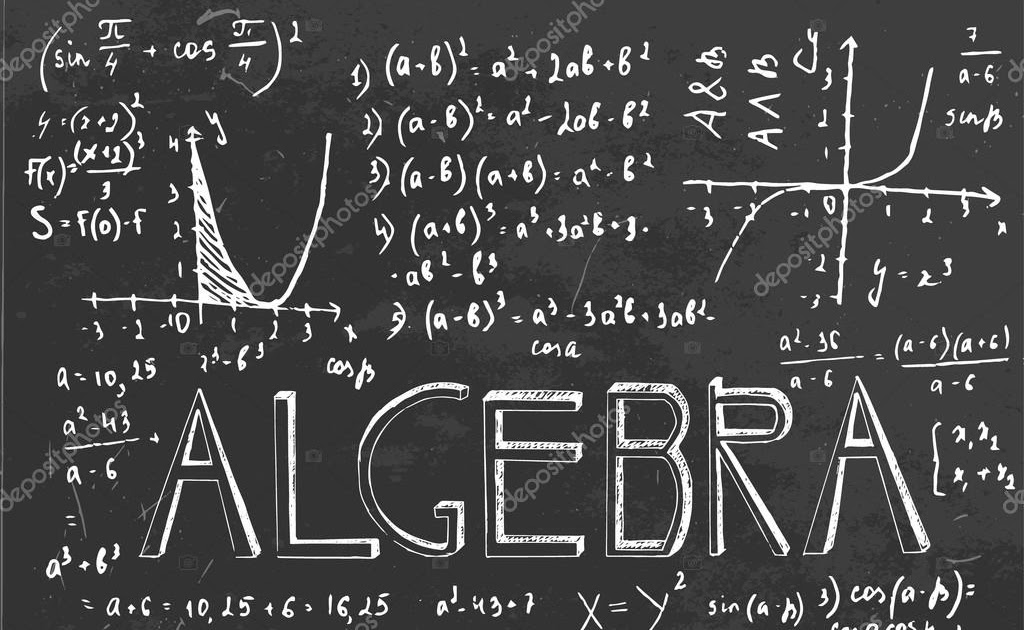Математическая алгебра. Формулы на доске. Формулы фон. Доска с формулами фон. Алгебра на доске.